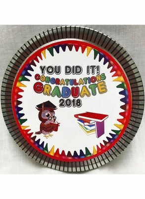 Kid Graduation Medallion Tin with Gourmet Milk Chocolate Wedges