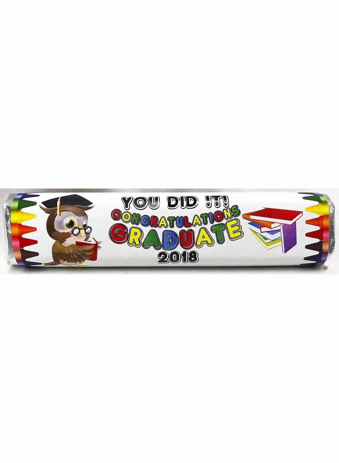 Kid Graduation Gourmet Milk Chocolate Crisp Bar