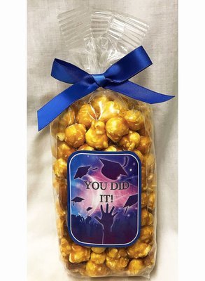 Graduation Celebrate Gourmet Almond Caramel Popcorn
