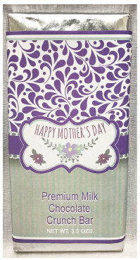 Mother's Day Large Premium Milk Chocolate Crunch Bar