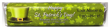 St. Patrick's Day Premium Dark Chocolate Bar