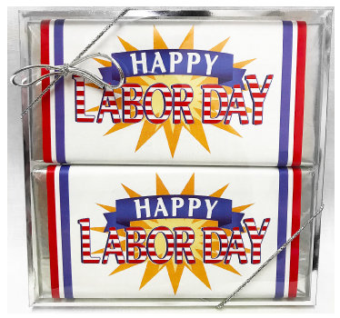 Labor Day 2 Pack Tablets (Premium Milk Chocolate & Dark Chocolate Tablets)