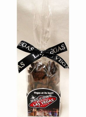 LV Night Stand Box of Milk Chocolate Covered Gummi Bears