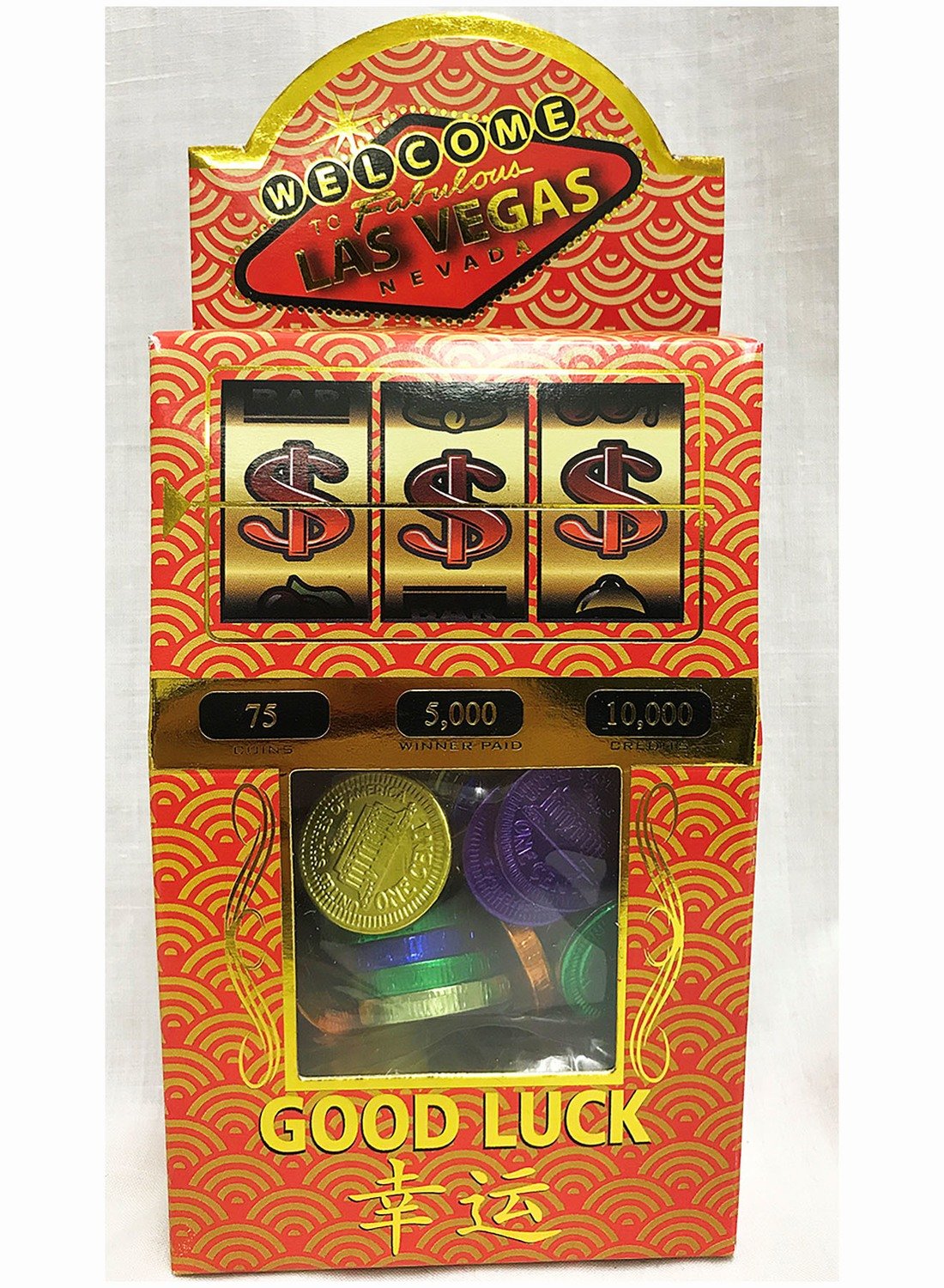 LV Night Slot Box With Mini Chocolate Coins (33) And Hard Candies