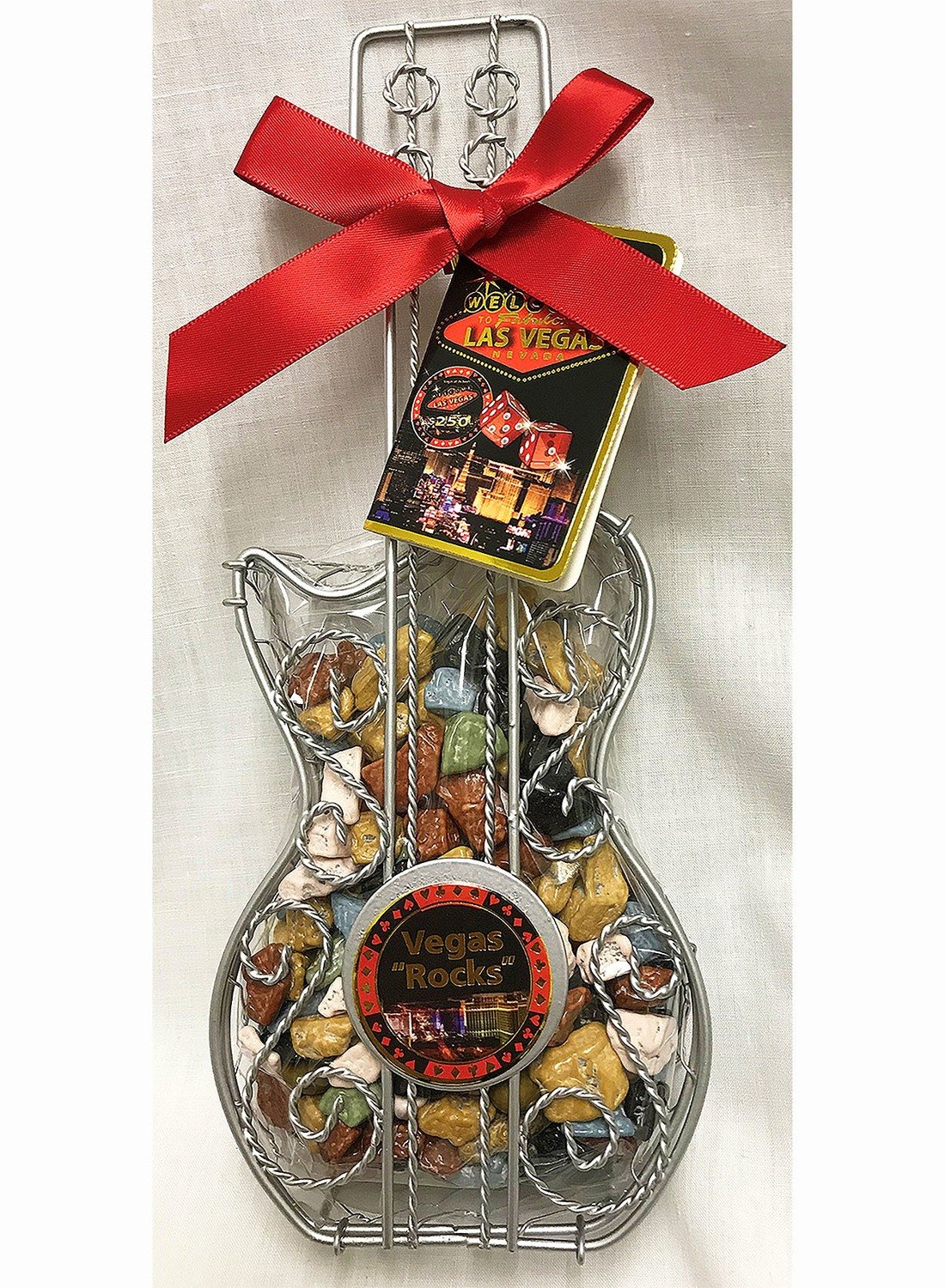 LV Night Wire Guitar Vegas Rocks, Choco Rocks