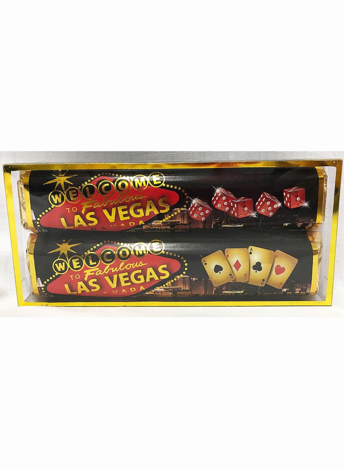 LV Night 2 Pack Candy Bars - Milk Chocolate Caramel & Crisp