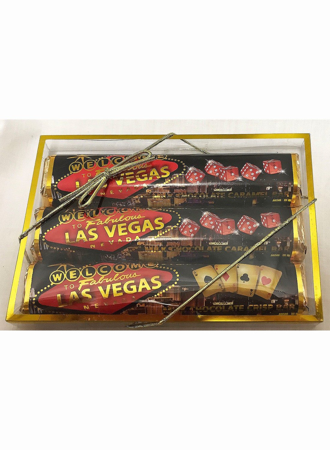 LV Night 3 Pack Candy Bars - 3 Milk Chocolate Caramel Bars