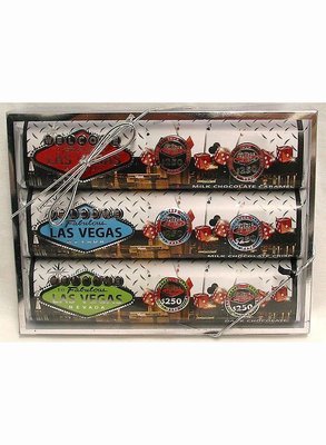 LV Night 3 Pack Candy Bars - Milk Chocolate Caramel , Crisp & Dark