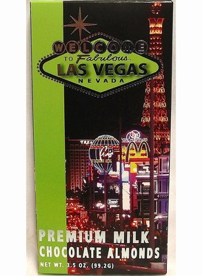 LV Night Table Box w/ Milk Chocolate Almond Bar