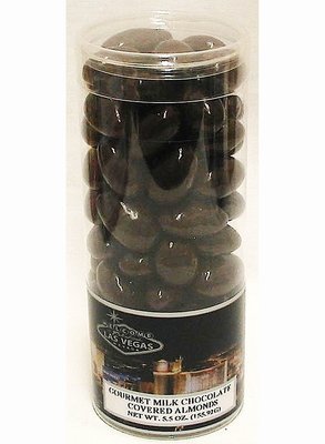 LV Night Tube of Chocolate Covered Almonds