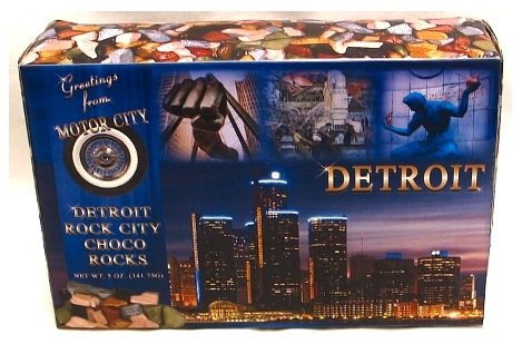 Detroit Choco Rocks Net Wt 5 Oz