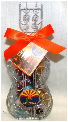 Arizona Desert Wire Guitar with Desert Jelly Beans