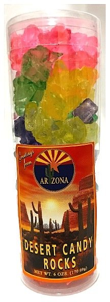 Arizona Desert Candy Rocks in Acetate Tube