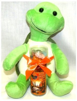 Arizona Desert 10" Turtle with Tube of Desert Tortoise Jelly Beans