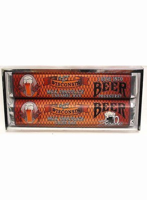 Wisconsin Brewery 2 Pack Candy Bars - Milk Chocolate Caramel & Crisp