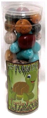 Florida Rock Jelly Beans In Tall Acetate Tube