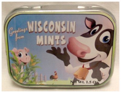 Wisconsin Farm Tin with Mints