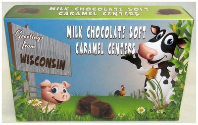 Wisconsin Farm Milk Chocolate Caramel Soft Centers