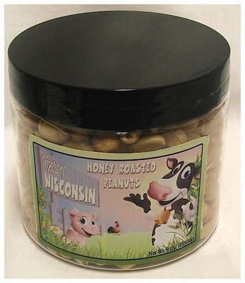 Wisconsin Farm Tube Of Honey Roasted Peanuts