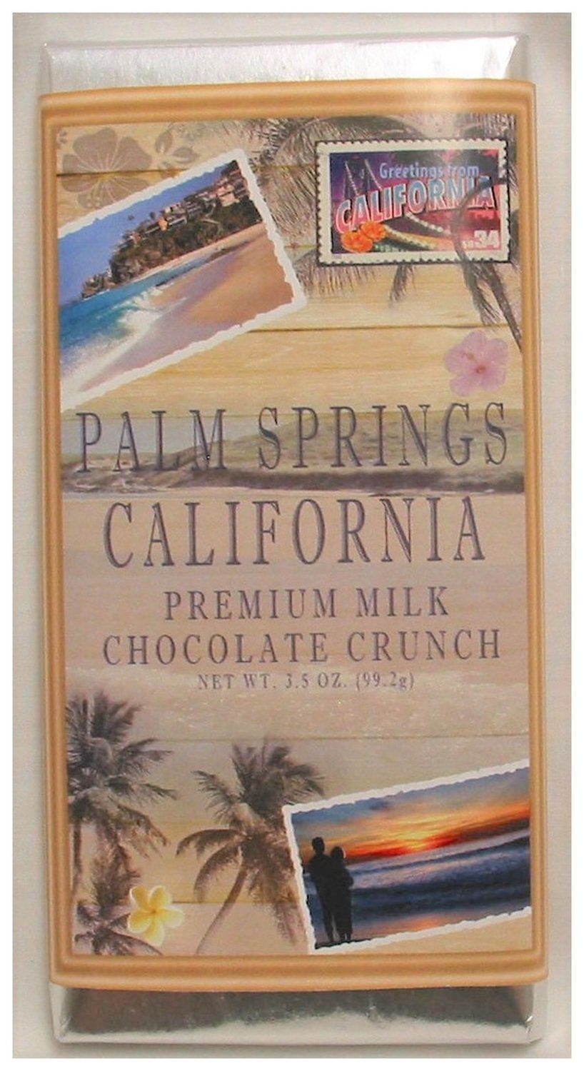 Cali Beach Milk Chocolate Crunch Tablet