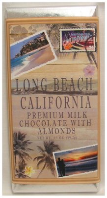 Cali Beach Milk Chocolate Tablet with Almonds