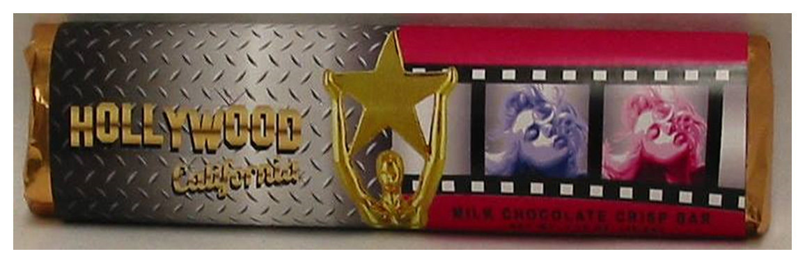 Hollywood Gourmet Single Milk Chocolate Bar - Crisp