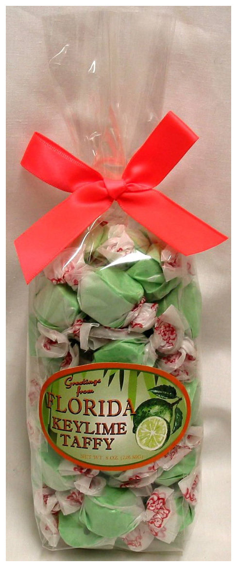 Florida Bag Of Key lime Taffy