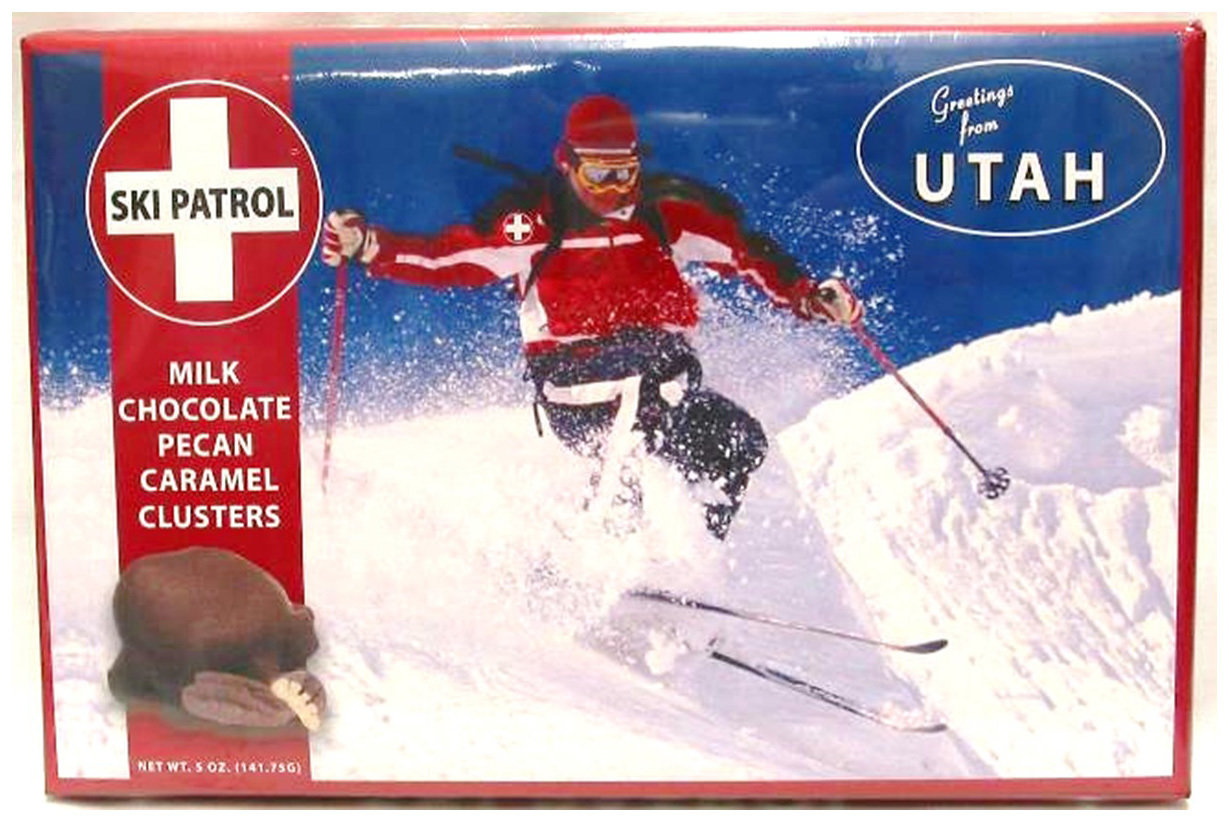 Ski Patrol Milk Chocolate Pecan Caramel Clusters