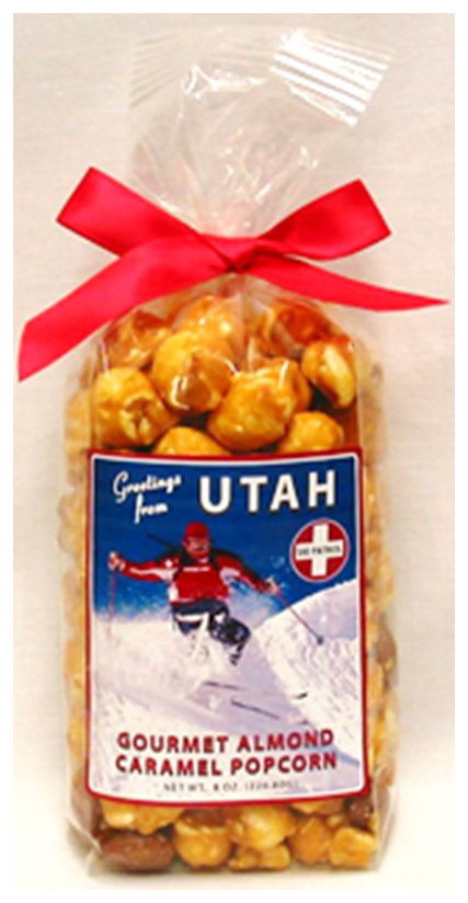 Ski Patrol Gourmet Almond Caramel Popcorn