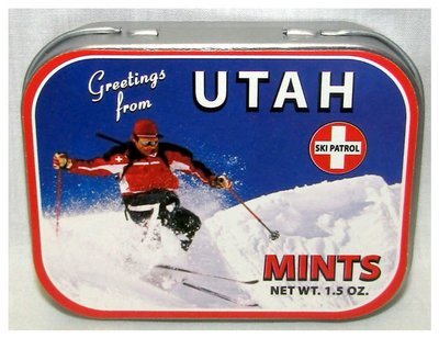 Ski Patrol Tin with Mints