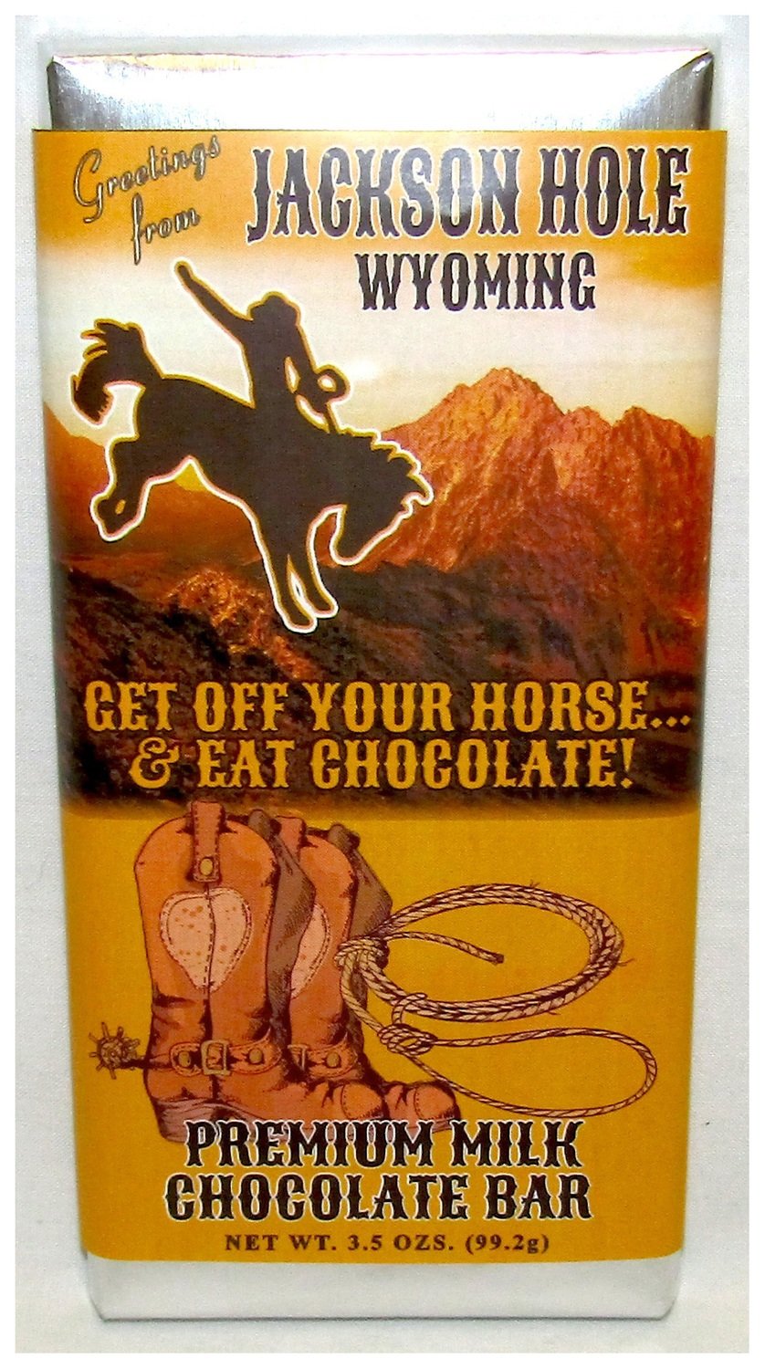 Wyoming Premium Milk Chocolate Bar