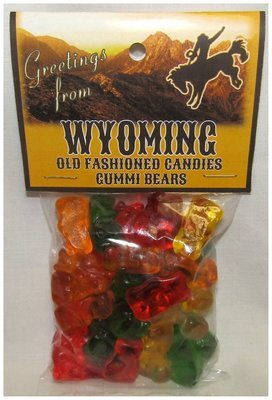 Wyoming Header Bag of Gummi Bears