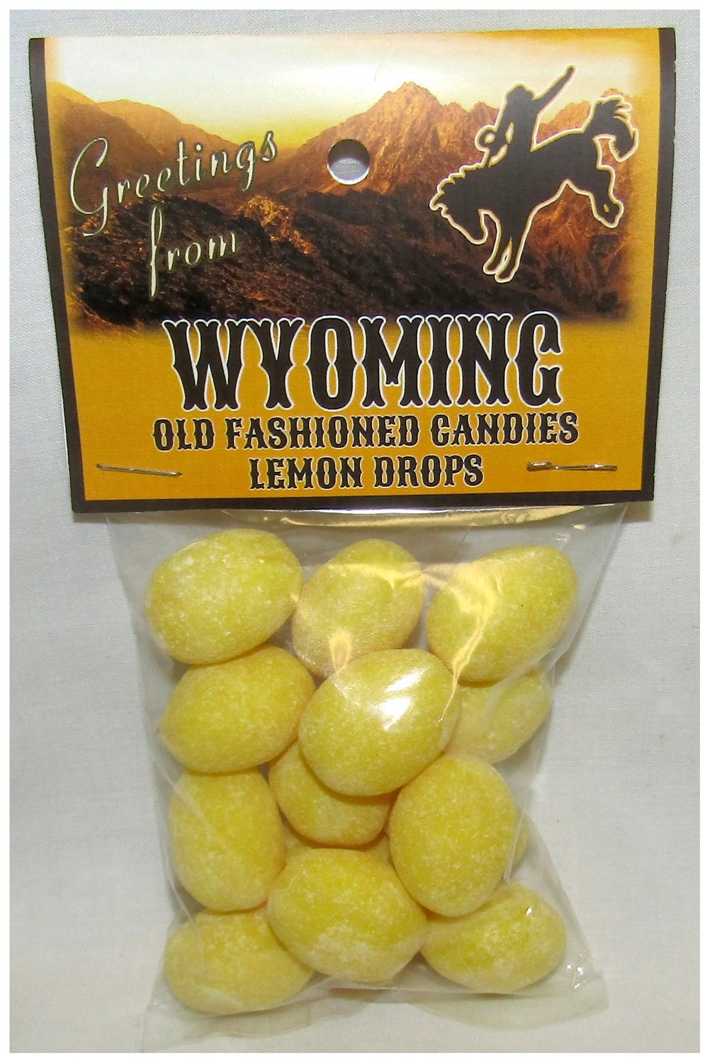Wyoming Header Bag of Lemon Drops