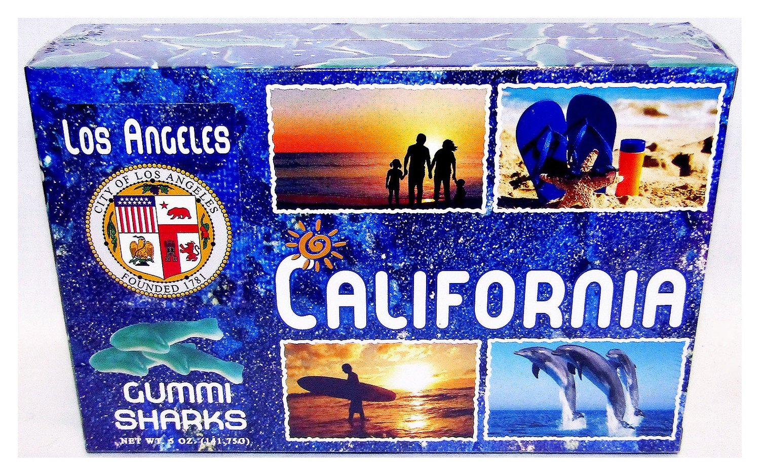 LAX Gummi Sharks Net Wt 5oz