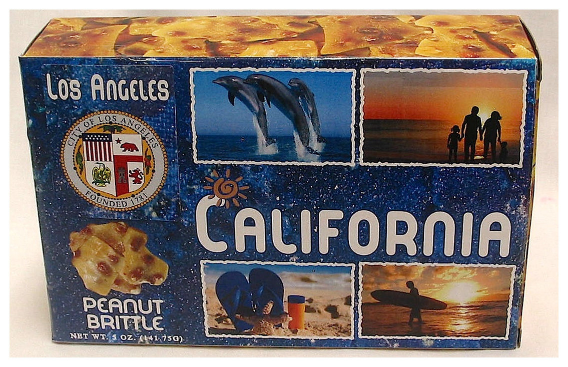 LAX Peanut Brittle Net Wt 5oz