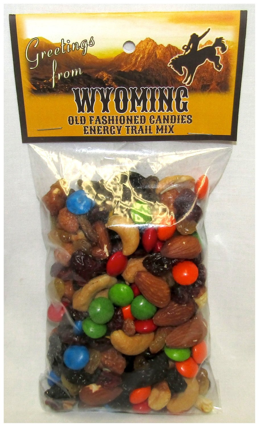 Wyoming Header Bag of Energy Trail Mix