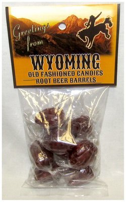 Wyoming Header Bag of Root Beer Barrels
