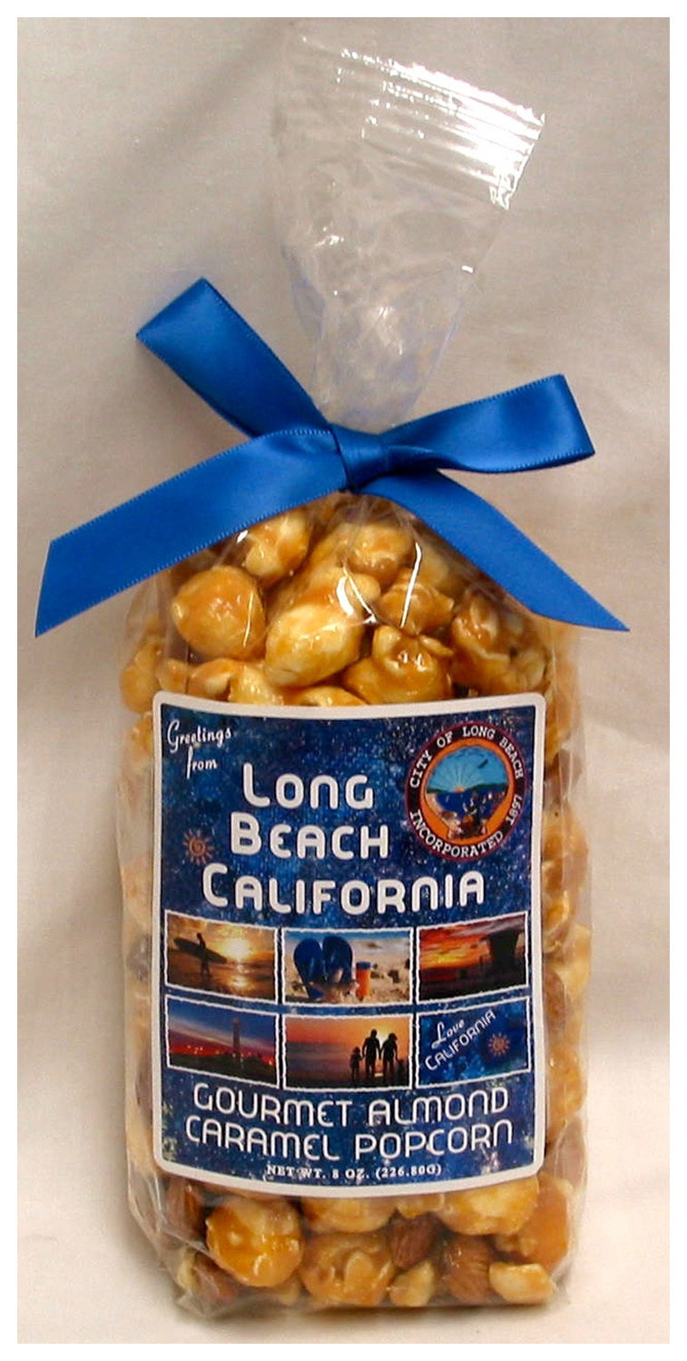 Long Beach Gourmet Almond Caramel Popcorn
