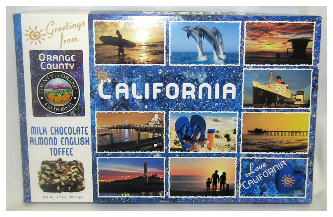 Orange County Milk Chocolate Almond Toffee