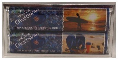 Orange County 2 Pack Candy Bars - Milk Chocolate Caramel & Crisp