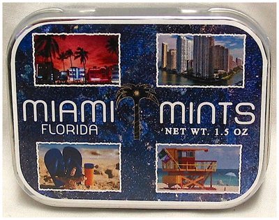 Miami Tin with Mints