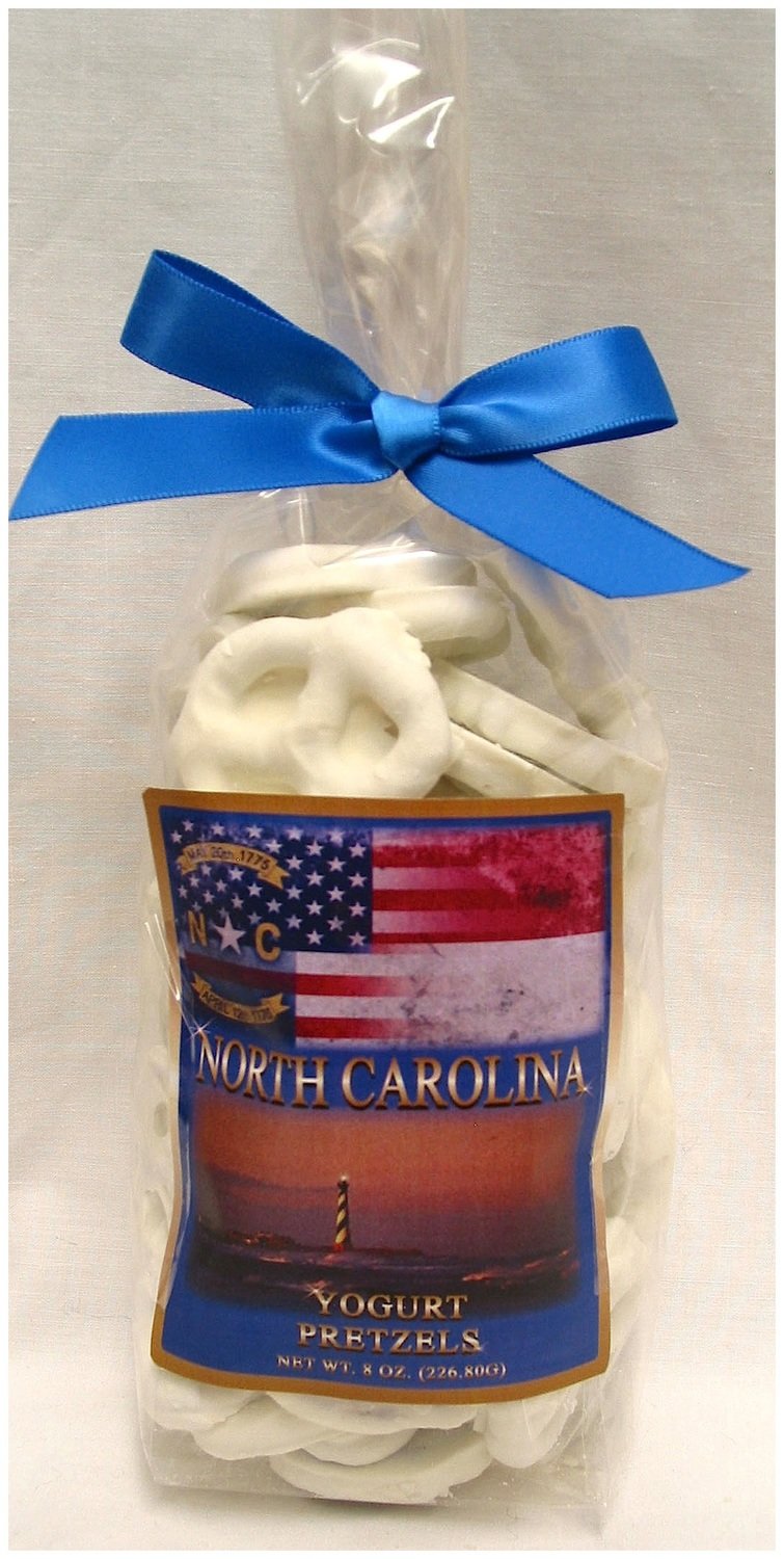 North Carolina Yogurt Covered Pretzels