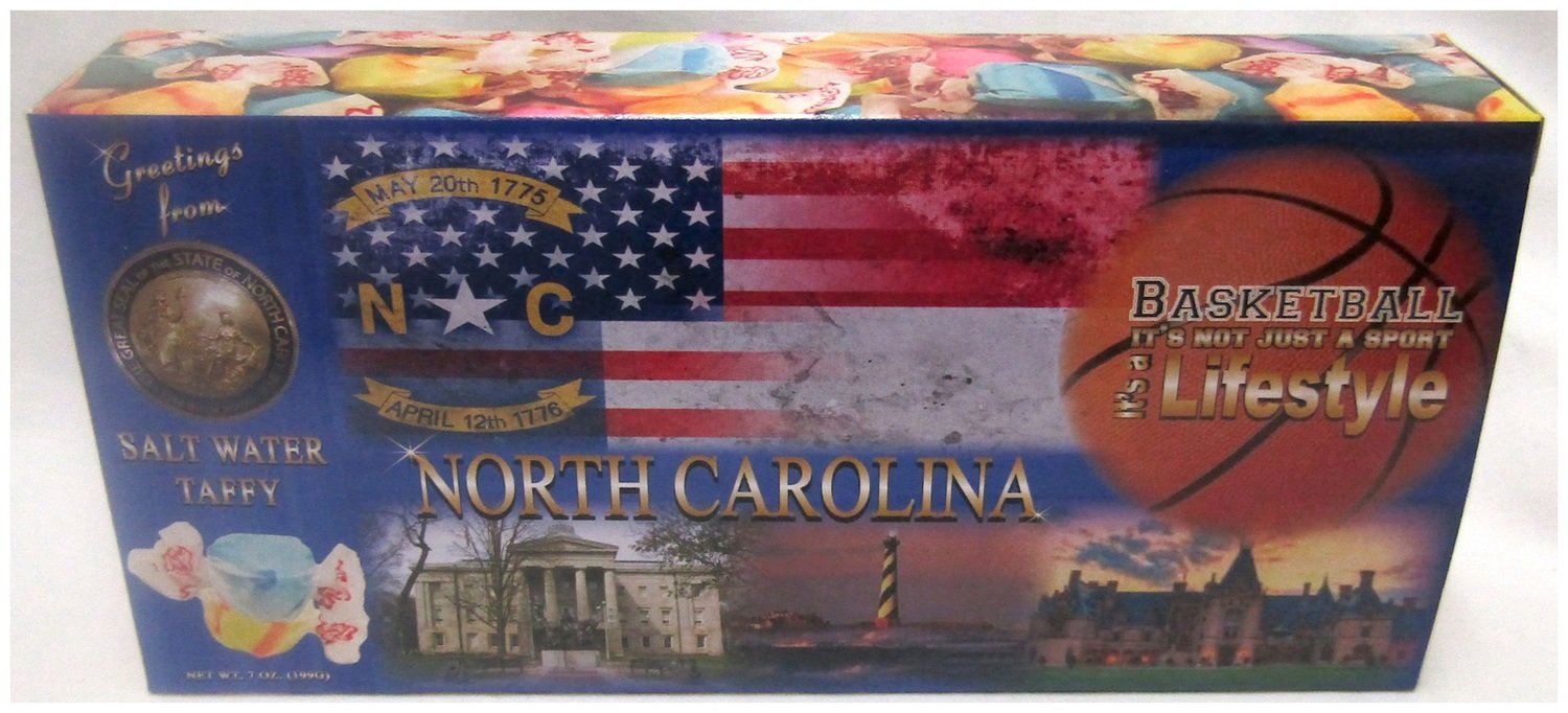 North Carolina Taffy Box