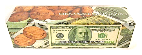 USA Money Chocolate Chip Cookies