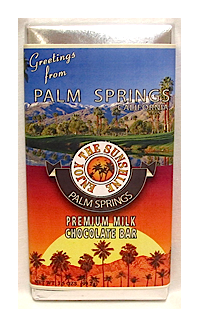 Palm Spring Large Milk Chocolate Bar