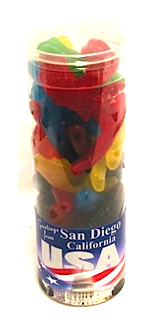 USA Flag Short Tube w/ Swedish Fish Net Wt 7.5oz