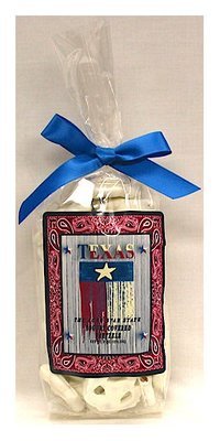 Texas Flag Bag of Yougurt Covered Pretzels