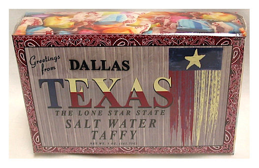 Texas Flag Taffy