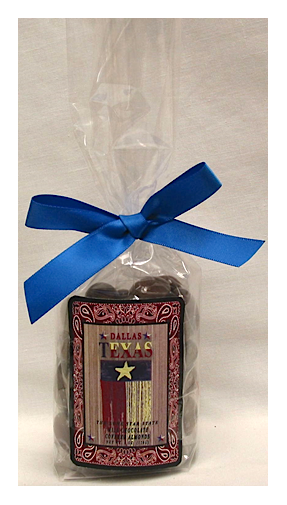 Texas Flag Bag of Milk Chocolate Covered Almonds3