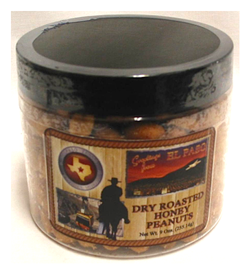 Teaxs El Paso Tube Of Honey Roasted Peanuts